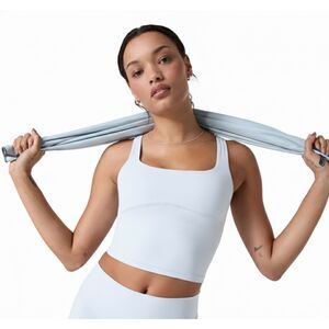 Vuori AllTheForm Support Tank - Light Mist - Large - BlissBlend Form